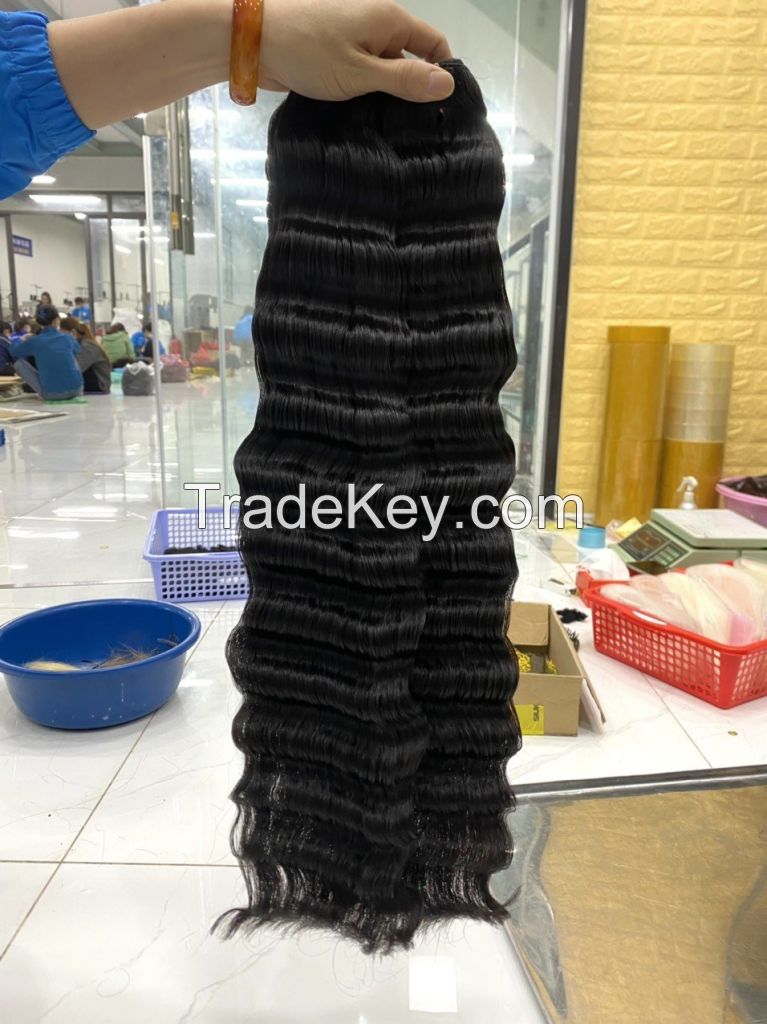 Natural Wavy hair - Vietnam human hair wholesale factory
