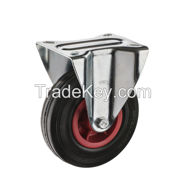 Jack hole universal brake caster