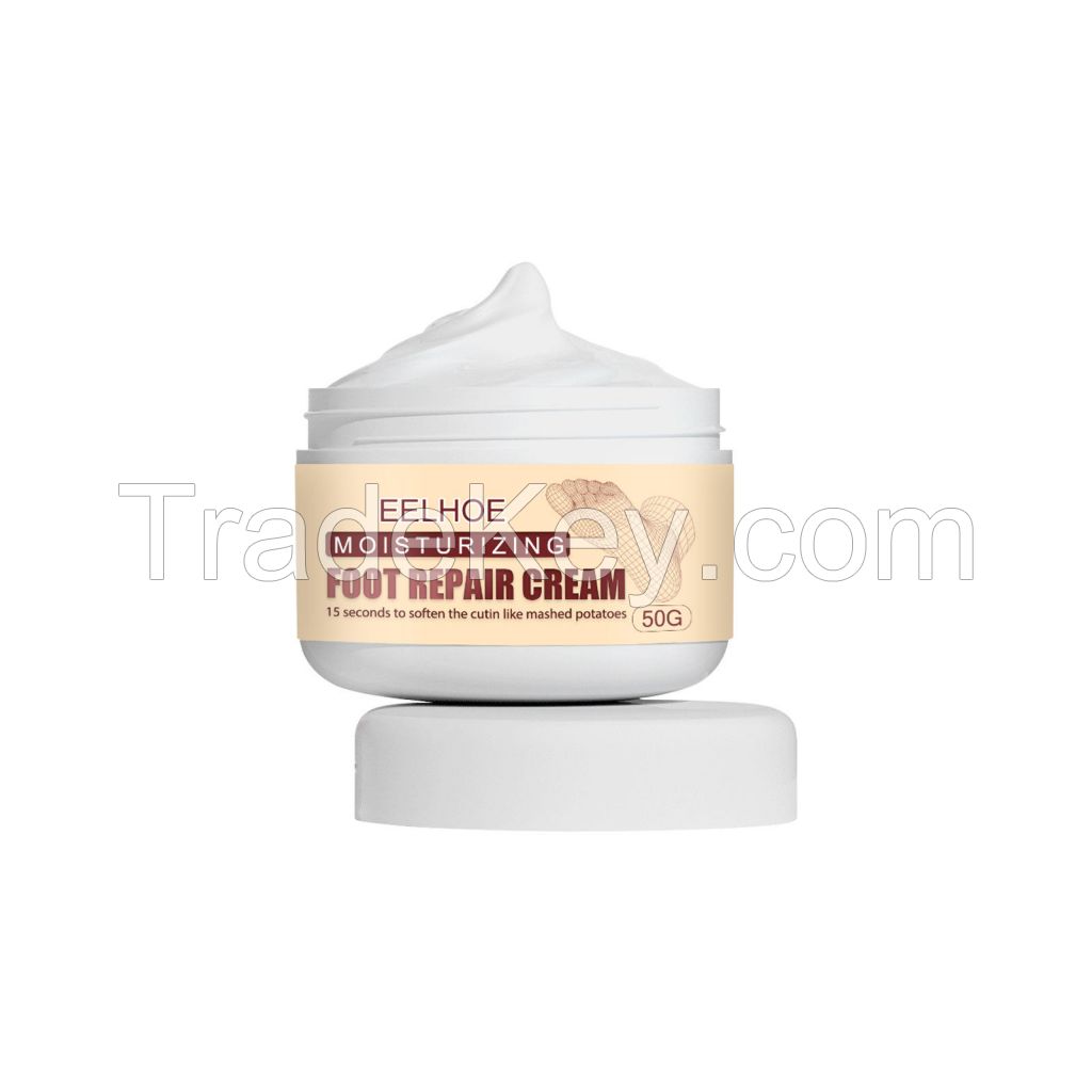 soft heel treatment skin care moisturizing foot care cream anti dry repair cracked feet cream with custom box