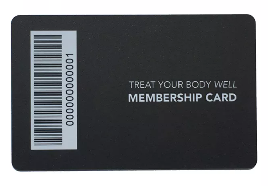 Customized Membership Card Barcode Card Loyalty Card Gift Card Shopping Card Magnetic Card Vip Card MBC001