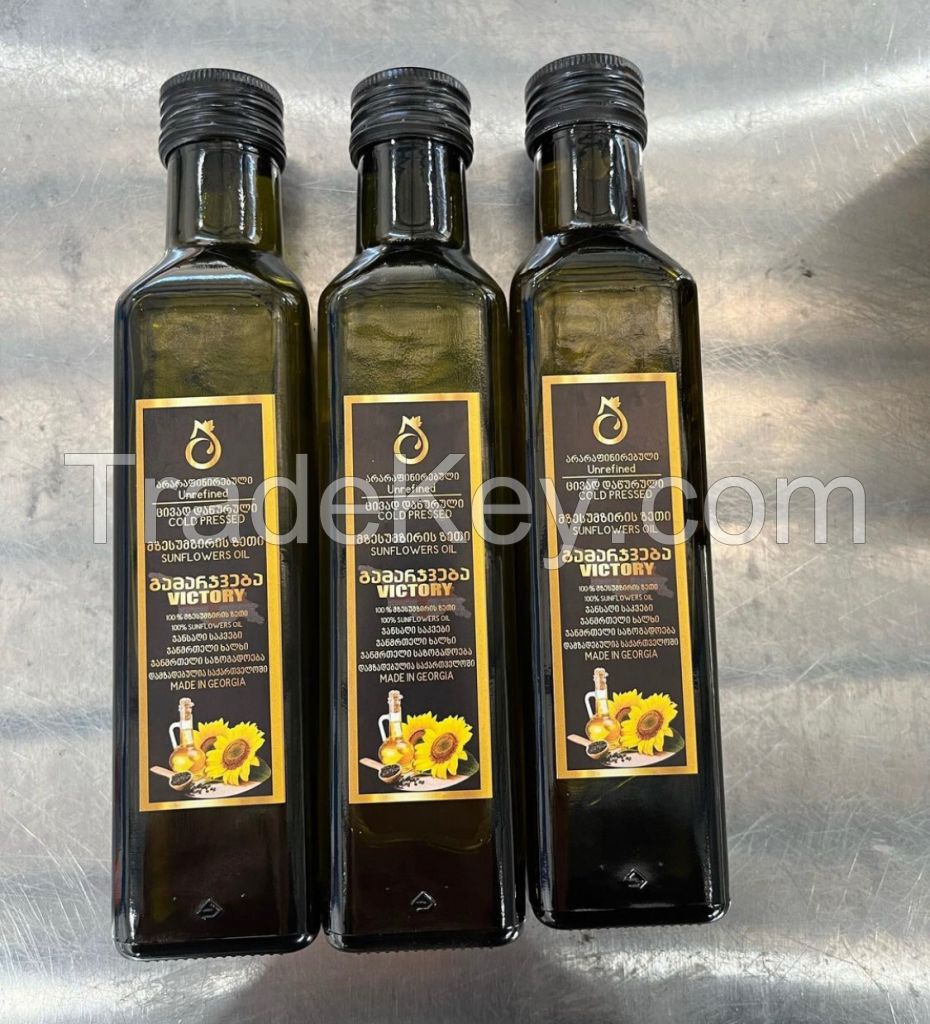 Organic Extra Virgin Sunflower Oil in 250ml & 500ml(WhatsApp:+971 50 745 3621)