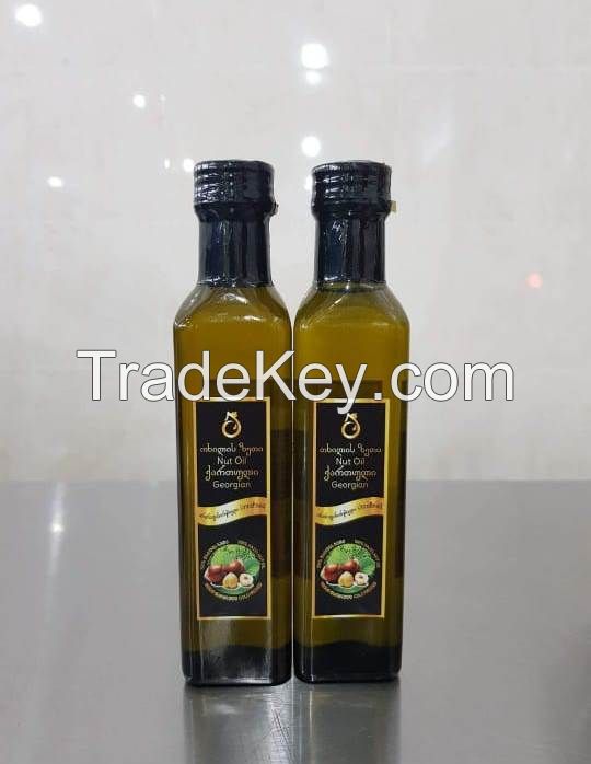 Georgia'S Virgin Hazelnut Oil, Cold Pressed Hazelnut Oil, Hazelnut Salad Oil, Organic Hazelnut Oil 250ml(WhatsApp:+971 50 745 3621)