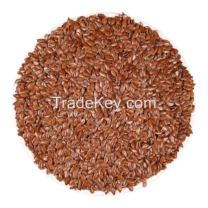 Wholesales new crop Agriculture Products raw flax seeds Healthy food linseed seeds top quality brown flax seed low price