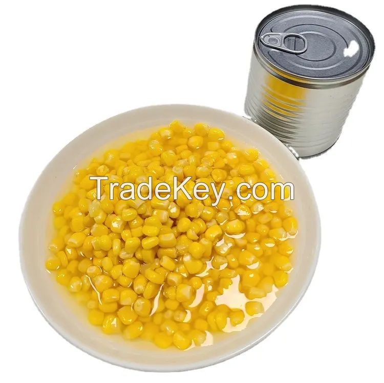 Customization Private Brand Free Sample Canned Sweet Corn