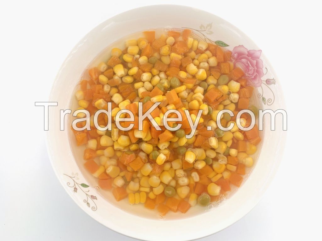 4 items Canned Vegetables Corn Peas Carrot Mixed Vegetables Tins