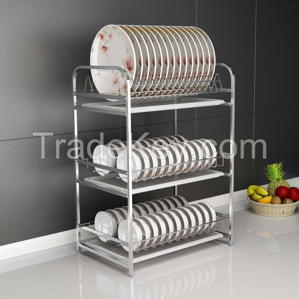 2023 New Design High Quality Home Kitchen Kitchenware Home Storage Dish Rack