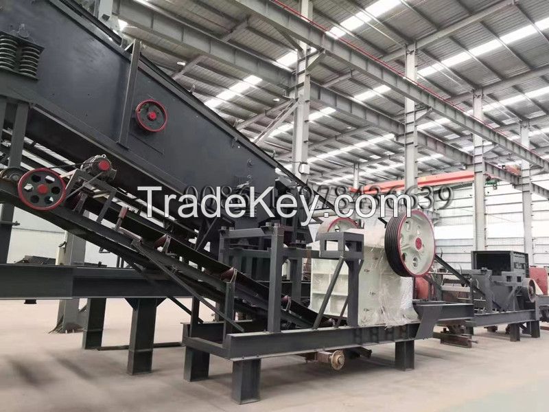 crusher vibrating screen