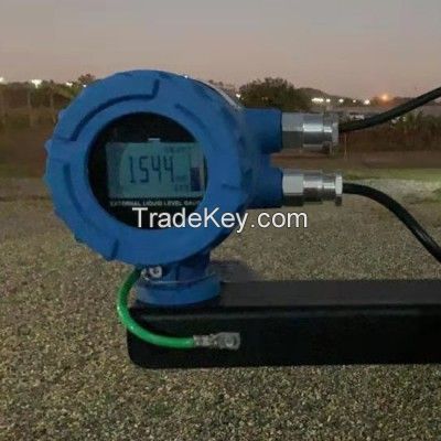 external bonded Sonar Liquid level transmitter / guage