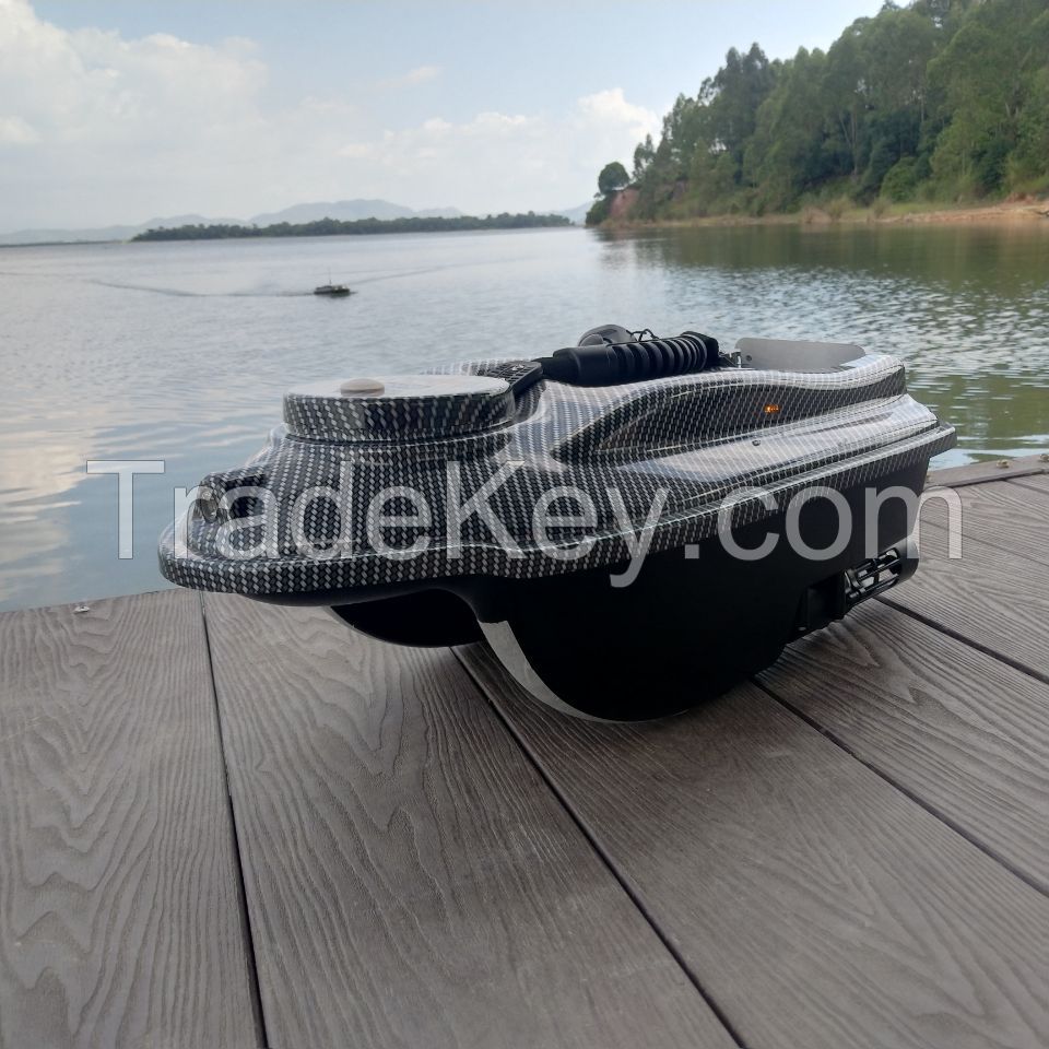 Boatman bait boat 2 hoppers with Gps Auto-pilot and sonar rc fishing carp tackle for bait boat