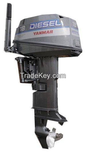 Yan-mar D18 18HP Diesel Outboard motor Boat Engine