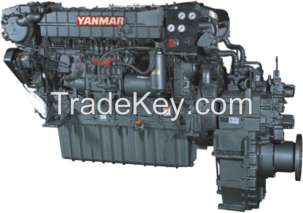 Yan-mar 6AYM-WET 755HP Diesel Marine Engine Boat Engine