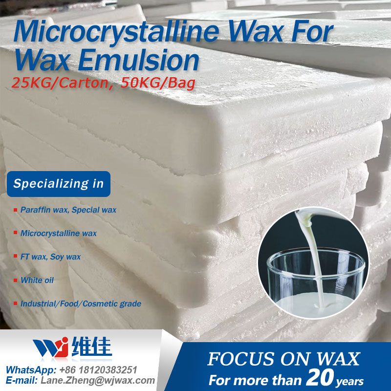 Microcrystalline Wax For Wax Emulsion