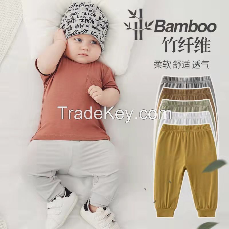 Bamboo Fabric Baby Pants