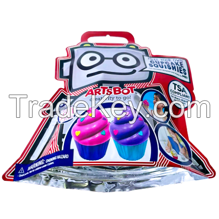 Best Quality Special Shaped Standing Up Aluminized Toy Bag