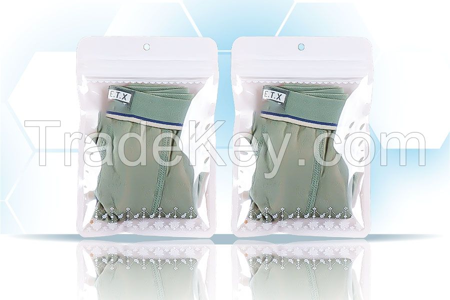 Selling High Quality Underwear T Shirt Plastic Ziplock Packaging Bag