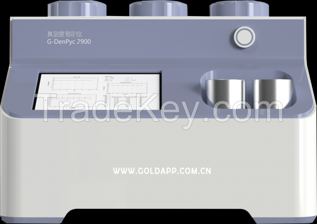 G-DenPyc 2900 helium pycnometer density determination analyser