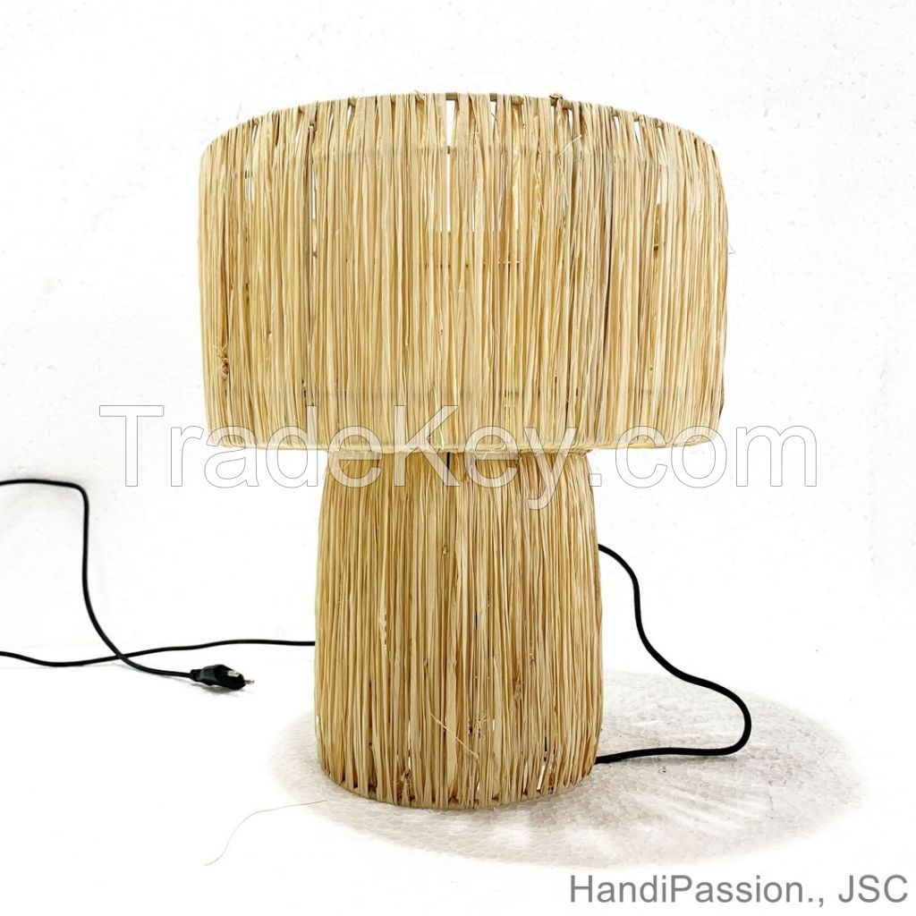 Elephant grass Lampshade Cover Lamp Shade for Home Decor Handmade Handcraft