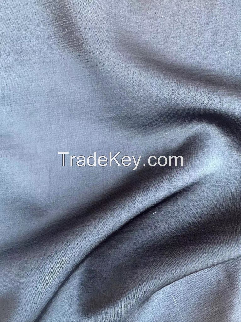 Selling Luxury Acetate Feeling 100 Polyester Satin Material Fabric for Dress