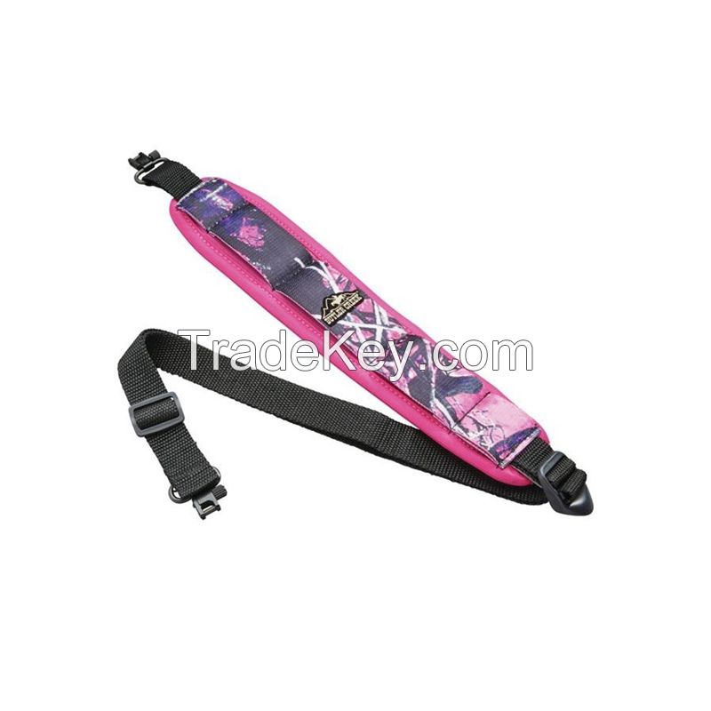Hunting Gun Sling Tactical Strap Sling Pink Camo Rifle Sling for Women Hunting and Outdoors Gun Sling Super Comfortable and Anti Slip