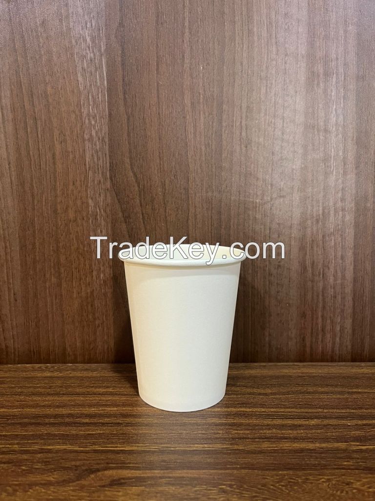 Manufacturer supplier Disposable Paper cup 8oz Single wall Custom Printed Biodegradable Coffee cup