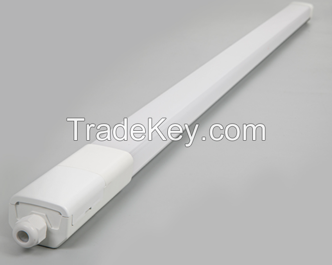 OEM LED tri-proof light, waterproof light, LED batten light, commercial space lighting