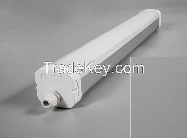 LED IP65 industrial slimline linear batten lighting luminaires VKT-0618