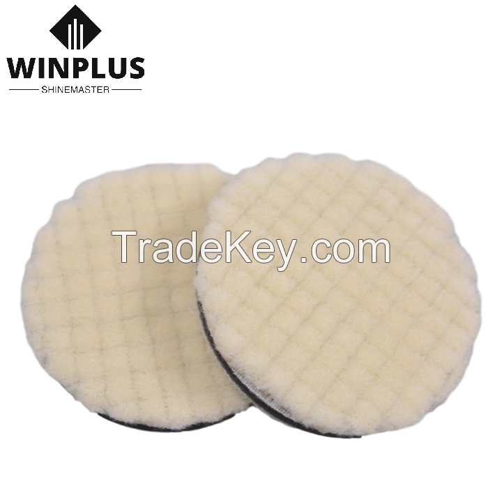 W0734 Lamb Wool Buffing Pads For Car Polishing