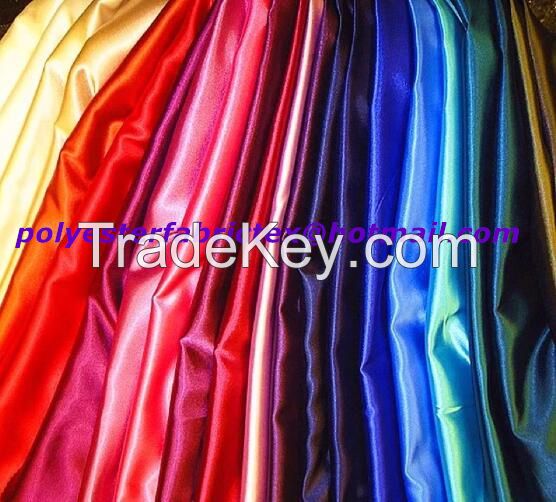 Dull satin, matte satin fabric.polyester satin fabric