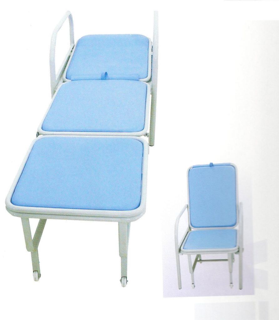 Double-function accompany chair