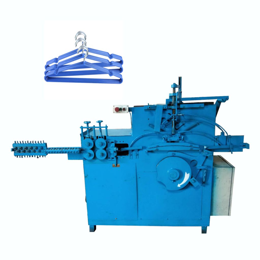 High speed wire hanger making machine