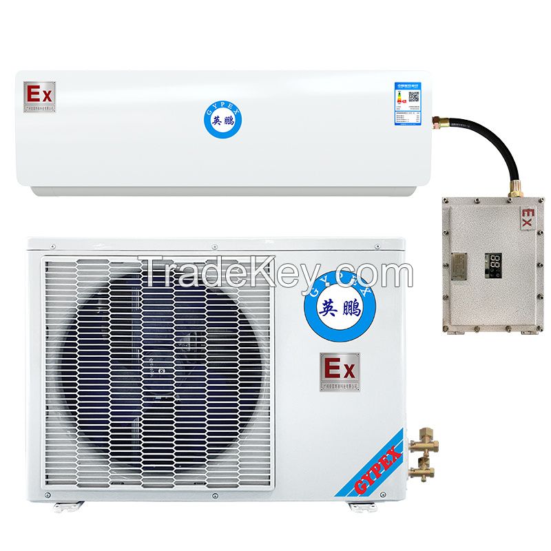 Explosion-proof split wall-mounted air conditioner Explosion-proof wall-mounted air conditioner for flammable and explosive places