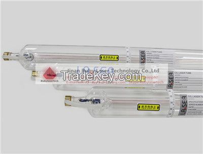 80/100/130/150Watt EFR F2/F4/F6/F8 CO2 laser tube sealed glass CO2 laser tube lamp