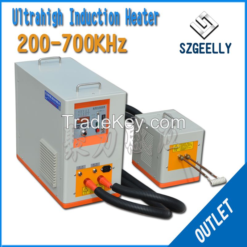 Sell Offer 6KW Ultrahigh frequency brazing welding heating annealing induction heating machine