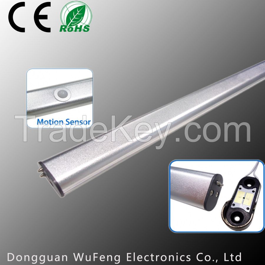 Motion sensor Split LED Closet Rod