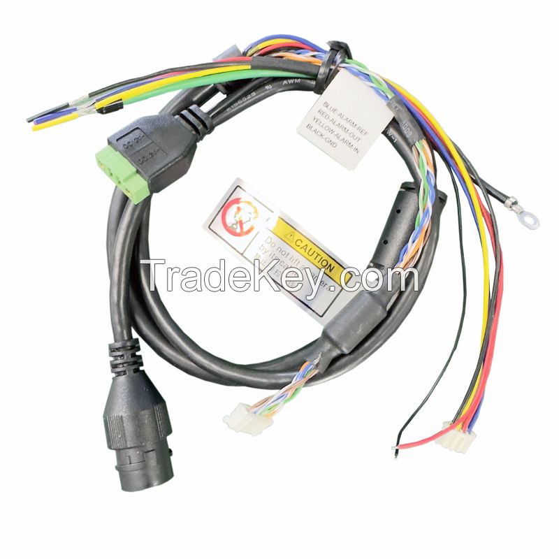 029 Waterproof Output Cable HA178D0 RJ45F Cable For Cctv Ip Camera Custom Wire Harness Factory