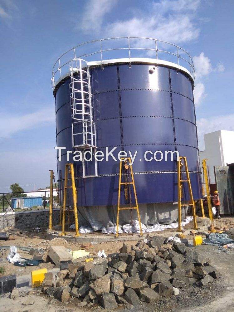 Bunded Oil Storage Tanks