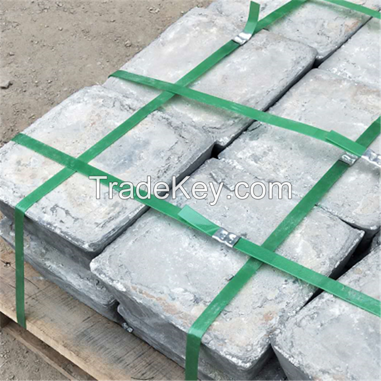 Factory Direct Price Sb99.5% 99.9% High Pure Industry Silver Metal Antimony Ingot For Exportation