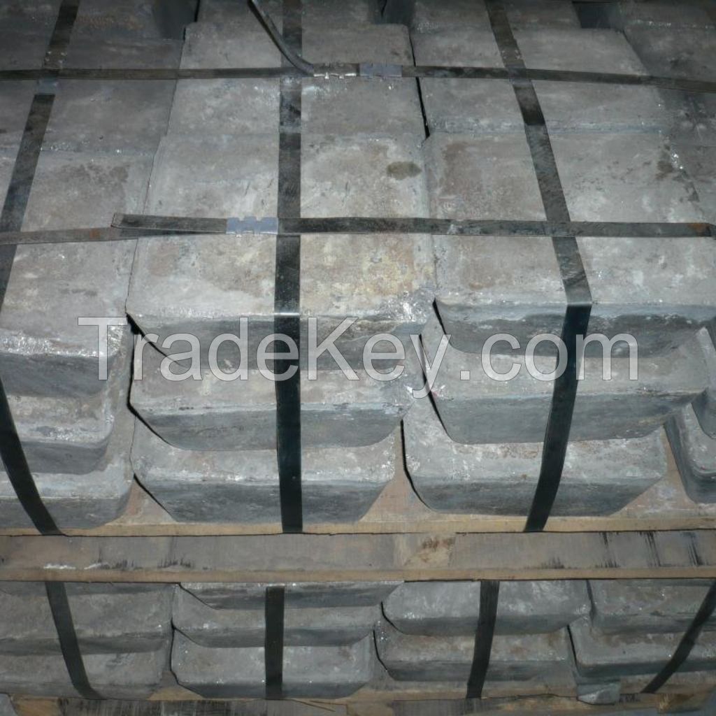 Factory Price Purity of 99.5% 99.9% Silver Metal Antimony Ingot For Exportation Industry