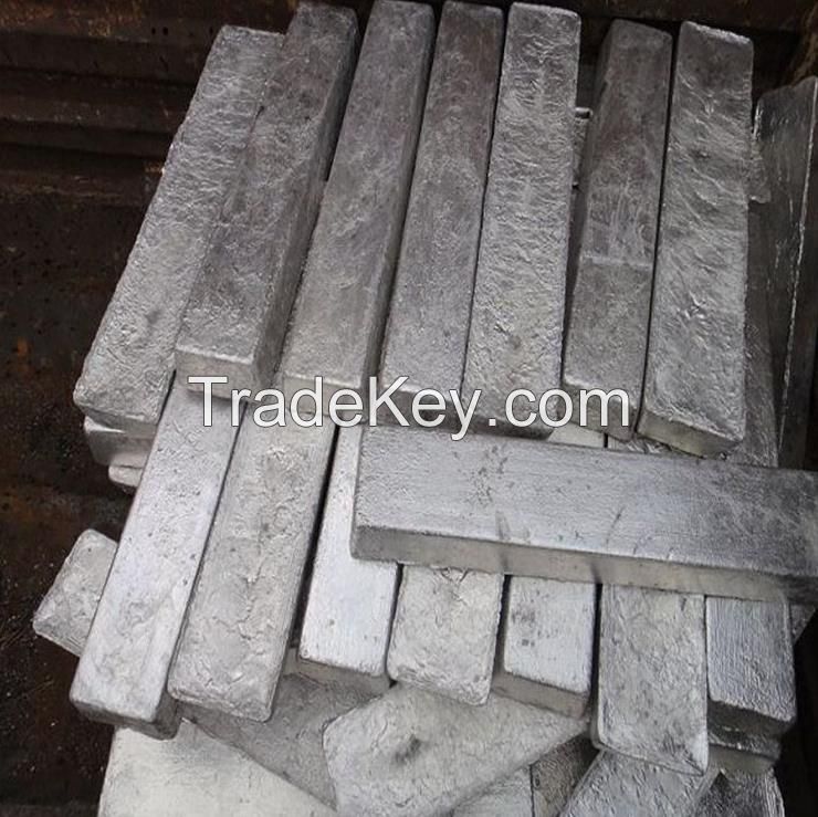 Non-ferrous Materials High Purity AZ91D Magnesium Ingot 99.99% Aviation Pharmaceutical Aluminum Alloy Production