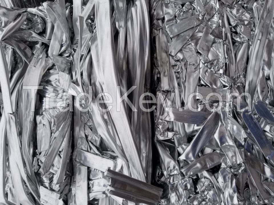 Supplier of Aluminum Scrap 6063 Silver White Aluminum Extrusion Scrap Used For Melting Ingot 6061/6063