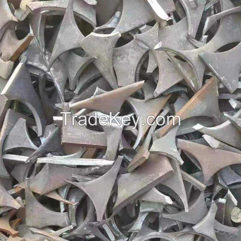 Recycle Cast Iron Scrap HMS 1/2 None Ferrous Metal Iron Scrap Used Rail Metal Scrap 200tons In Stock