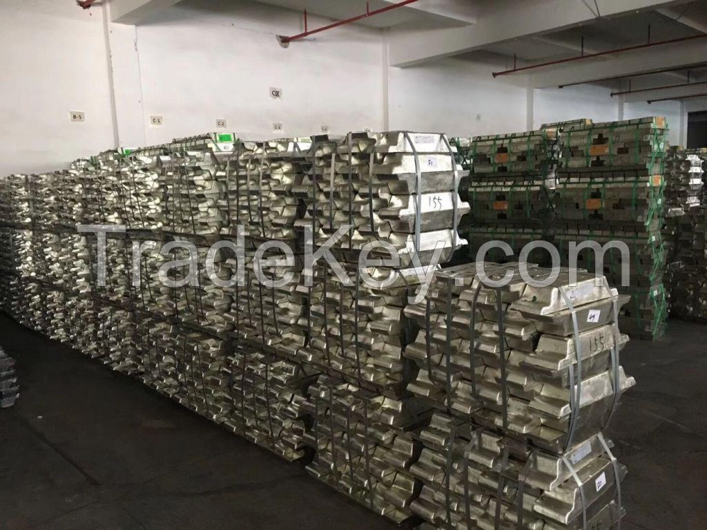 Tin Ingot China Ingot Metal Hot-Sell High Purity 99.99%