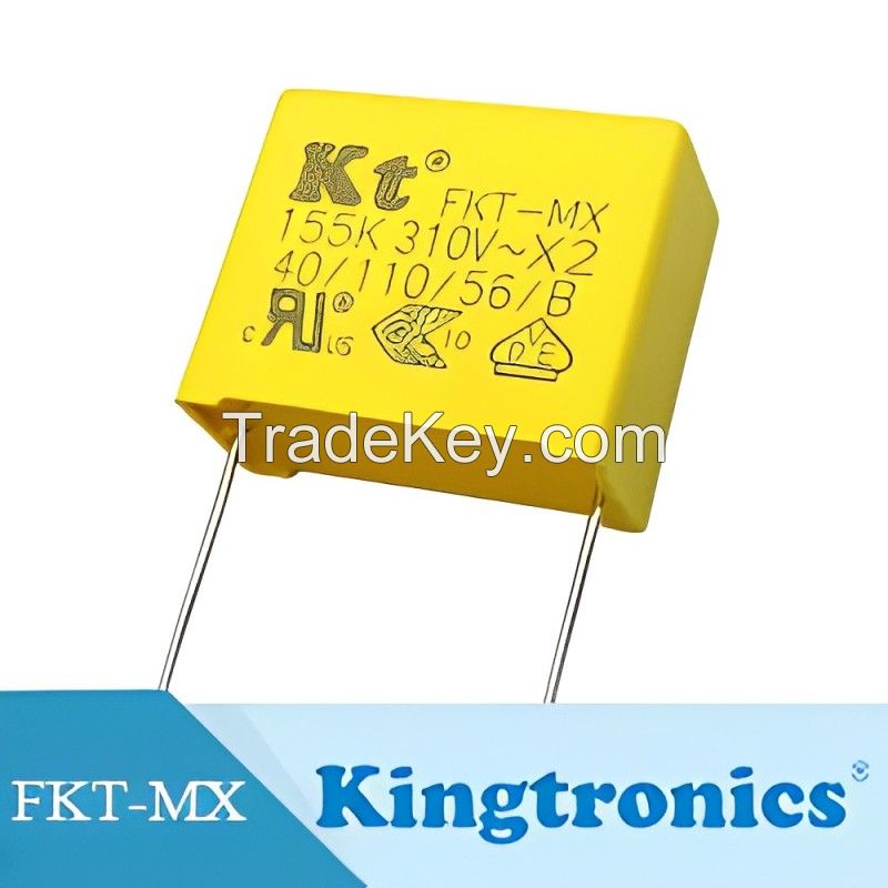 Kingtronics Metallized Polypropylene Film Capacitor FKT-MX VDE ENEC UL