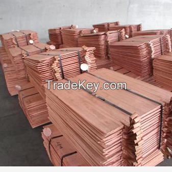 High Quality Pure Copper Cathodes Sheet Red Cathode Copper Plate