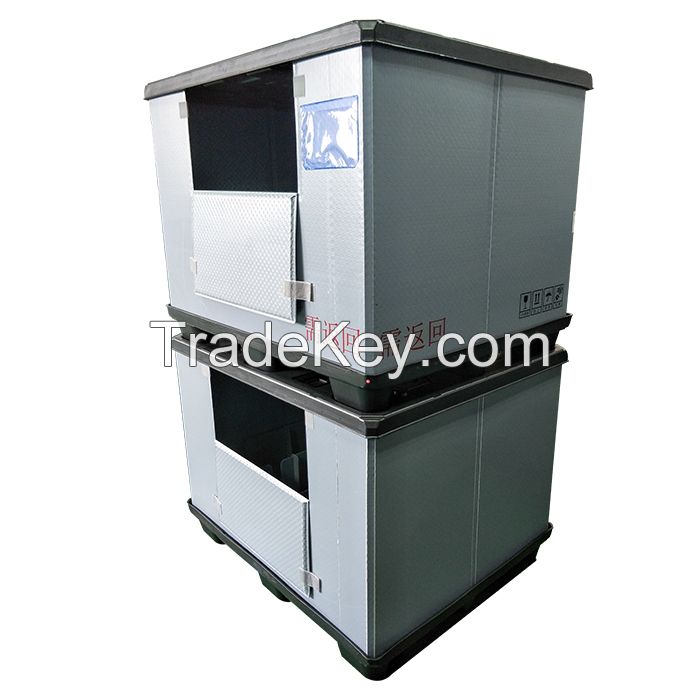 PP corrugated plastic correx tote frozen food box fish packaging box turnover box welding sealing butt fusion bending machine