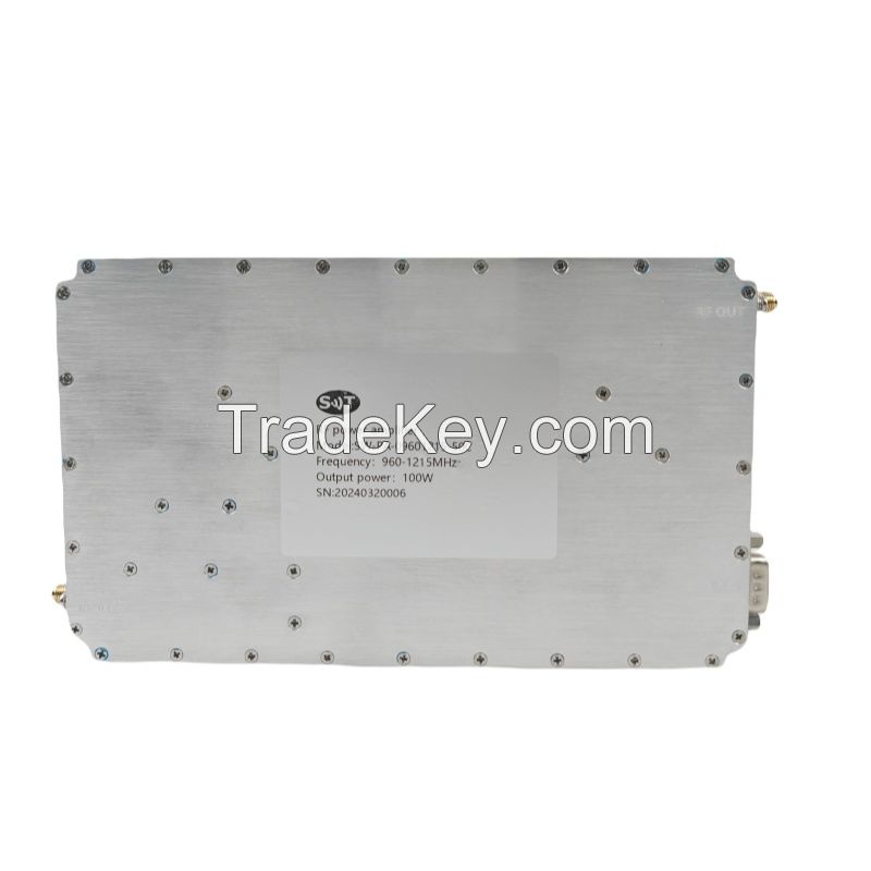 960-1215MHz 50dBm Output Power L Brand Solid State RF Power Amplifier for Telecommunication, Radar