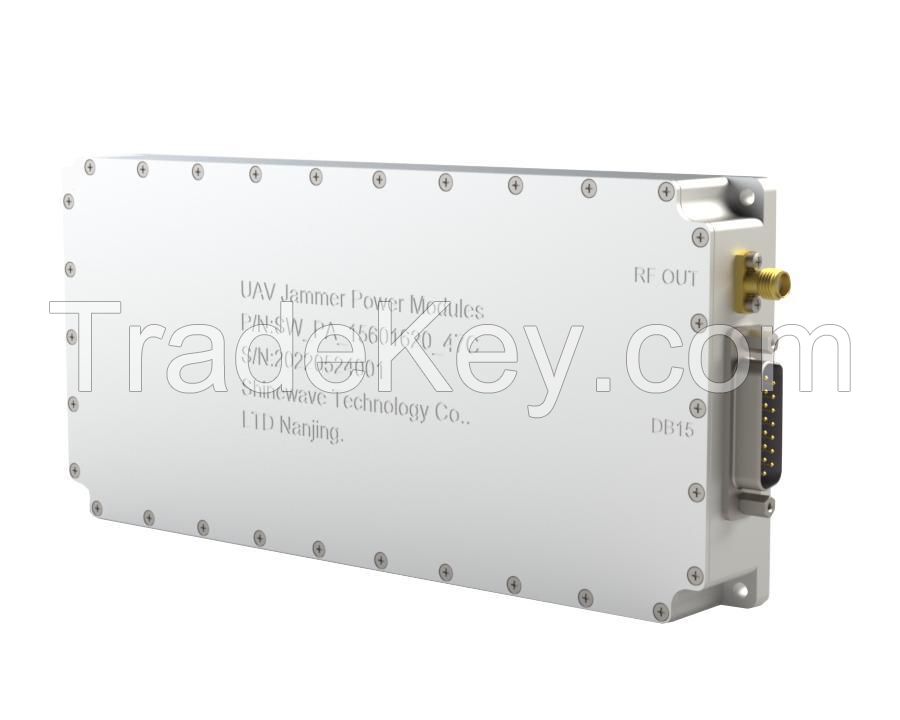 1560-1620 MHz 50W PA Anti Uav RF Module Microwave Power Amplifier For EMC Test, Electronic Warfare