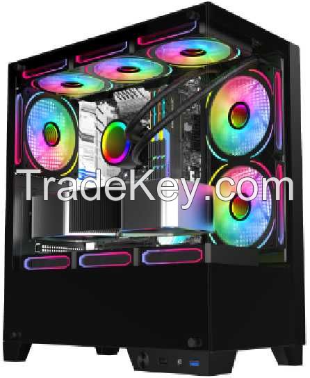 Black SeaView Gaming Case CQ02