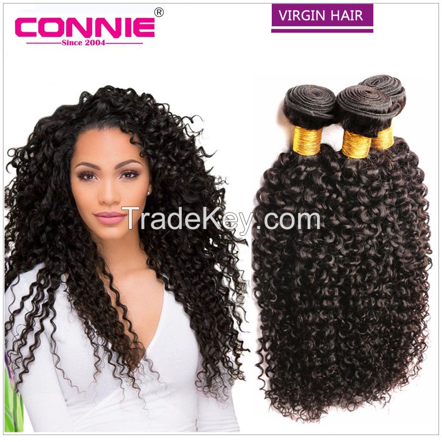 8A Brazilian Vigin Kinky Curly Hair Afro Curl Hair
