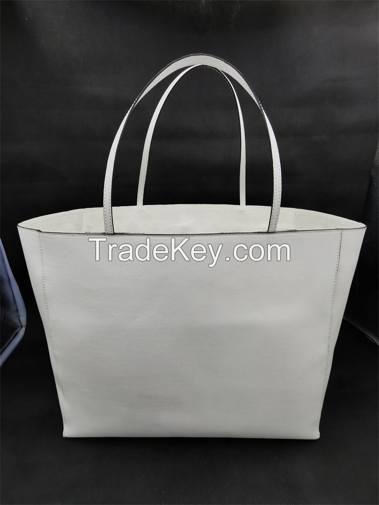 vegan leather tote bag